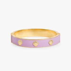 Talbots Seashell Enamel Bangle Lilac
